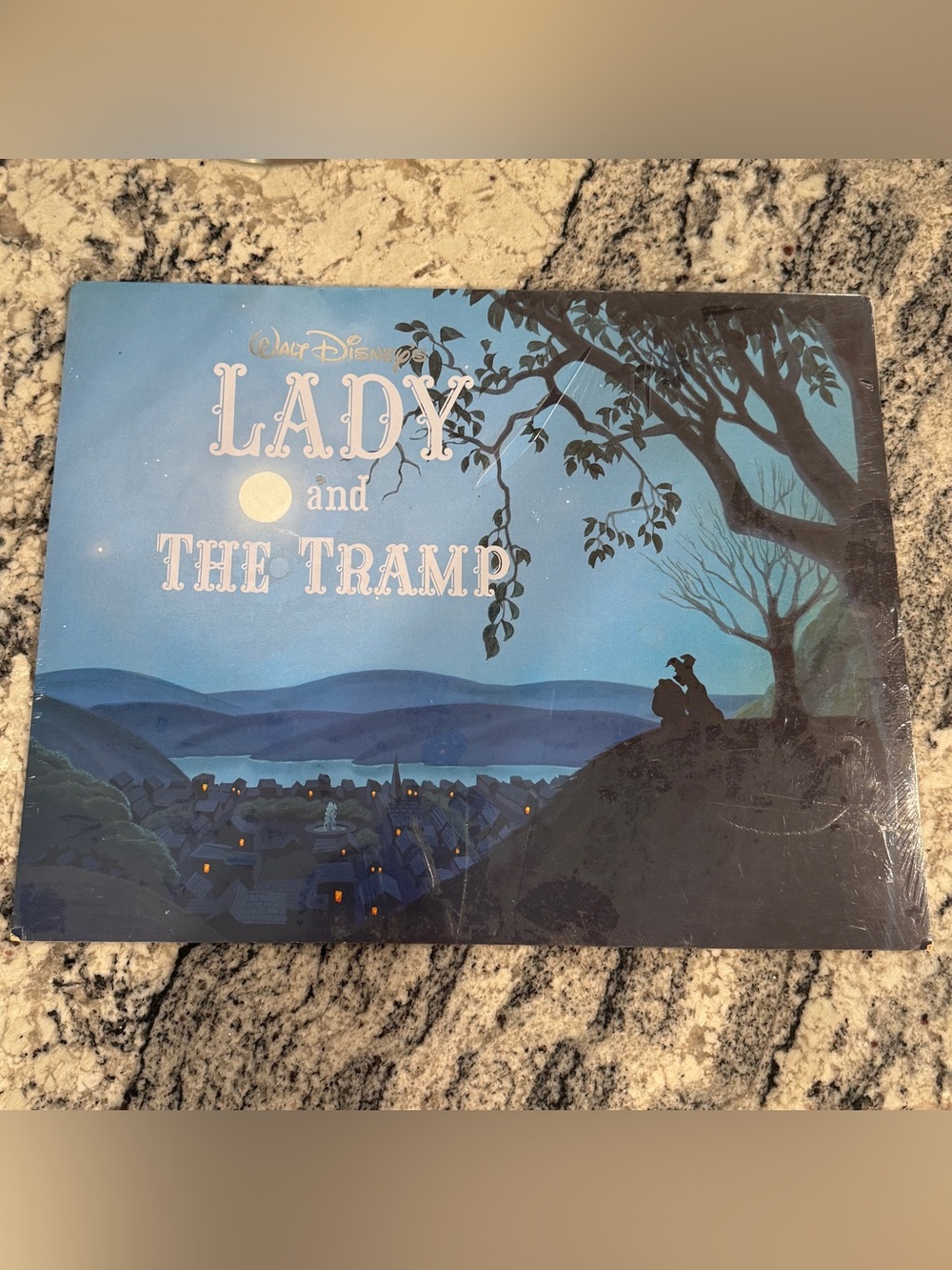 Disney Lady and the Tramp 1998 Lithograph Portfolio Set of 4 Sealed 11x14